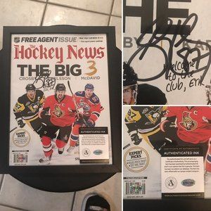 Sydney Crosby Signed Hockey Magazine COA